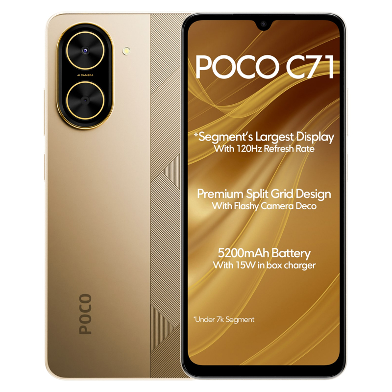 گوشی شیائومی پوکو C71 ظرفیت 64GB رم 4GB