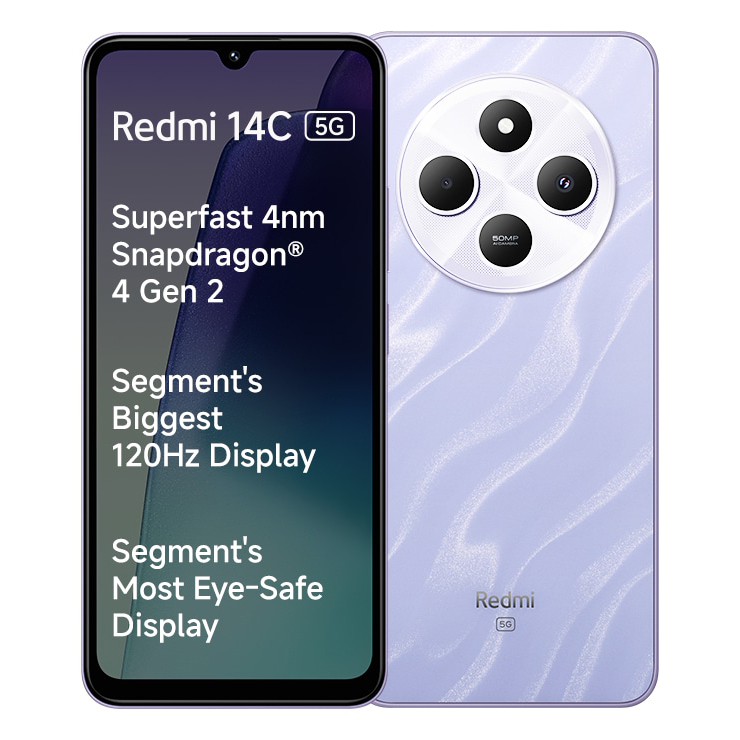 گوشی شیائومی ردمی 14C 5G ظرفیت 128GB رم 6GB
